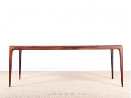 Table basse scandinave en palissandre de Rio 