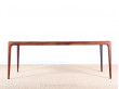 Table basse scandinave en palissandre de Rio 