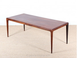 Scandinavian occasional table in rosewood designed by ohannes Andersen