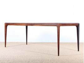 Table basse scandinave en palissandre de Rio 