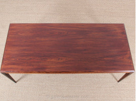 Table basse scandinave en palissandre de Rio 