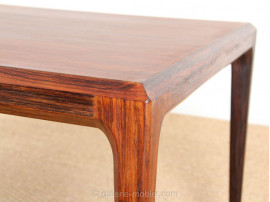 Scandinavian occasional table in rosewood designed by ohannes Andersen