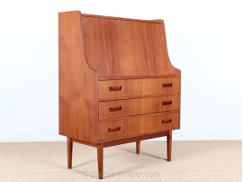 Secretaire scandinave en teck Norgaard