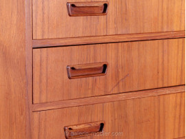 Scandinavian teak secretary