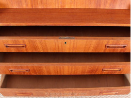 Scandinavian teak secretary