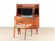 Secretaire scandinave en teck Norgaard