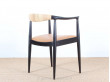 auteuil de bureau scandinave, copie ancienne de the chait de Hans Wegner