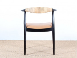 Scandinavian desk chair, vintage copy of The chair by Hans Wegner