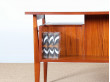 Scandinavian teak desk