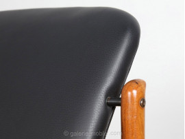 Scandinavian teak armchair model 136, designed by Finn Juhl