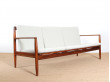 banquette scandinave en teak 