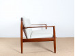 banquette scandinave en teak 