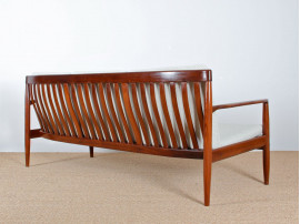 banquette scandinave en teak 