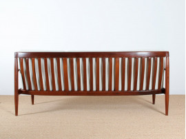 banquette scandinave en teak 