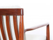 banquette scandinave en teak 