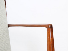 banquette scandinave en teak 