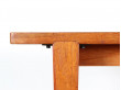 Scandinavian extendable dining table in teak 4/8 seats