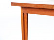 Scandinavian extendable dining table in teak 4/8 seats