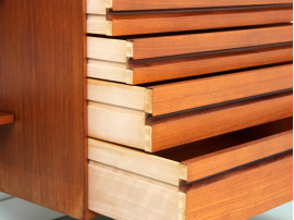 Scandinavian wall system Cado in teak