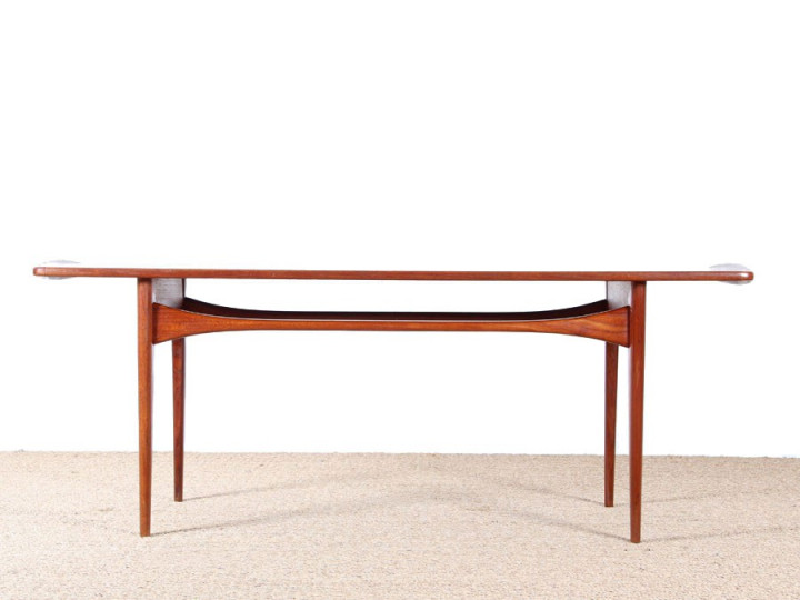 Scandinavian occasional table in teak