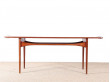 Scandinavian occasional table in teak