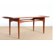 Scandinavian occasional table in teak