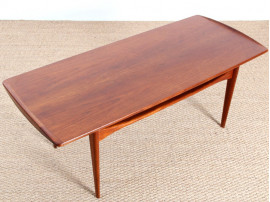 Scandinavian occasional table in teak