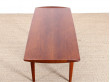 Scandinavian occasional table in teak