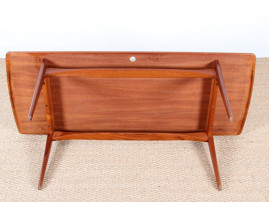 Scandinavian occasional table in teak