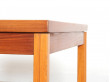 Occasional table in teak and ceramic tiles designed by Gorm Lindum Christensen