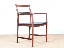 Rosewood desk chair designed by Helge Vestergaard Jensen 