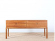 Scandinavian oak chest of drawers