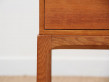 Scandinavian oak chest of drawers