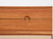 Scandinavian oak chest of drawers