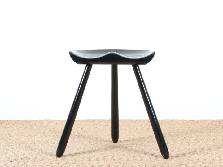 tabouret scandinave tripode style Mogens Lassen