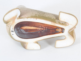 Ceramic sea-lion by Gunnar Nylund