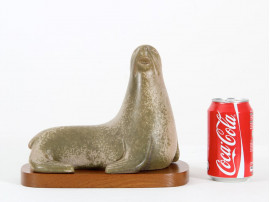 Ceramic sea-lion by Gunnar Nylund