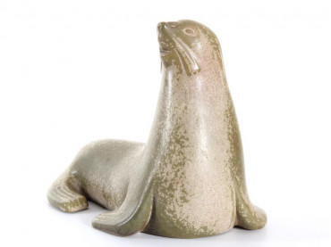 Ceramic sea-lion by Gunnar Nylund