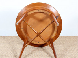 Scandinavian occasional table in mahogany