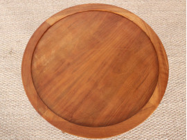 Scandinavian occasional table in mahogany