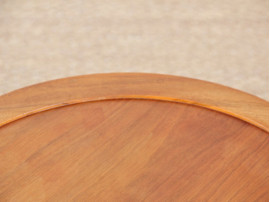 Scandinavian occasional table in mahogany