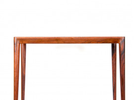 Set of scandinavian nesting tables in rosewood