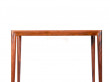 Set of scandinavian nesting tables in rosewood