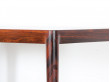 Set of scandinavian nesting tables in rosewood