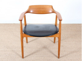 Scandinavian teak armchair, by Erik Kirkegaard