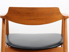 Scandinavian teak armchair, by Erik Kirkegaard