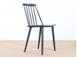 Set of 6 scandinavian chair, model J77, designed by Folke Palsson