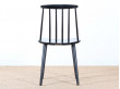 Set of 6 scandinavian chair, model J77, designed by Folke Palsson