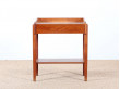 Scandinavian bedside teak table by Børge Mogensen, model 148