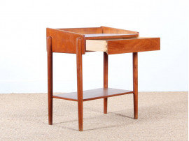 Scandinavian bedside teak table by Børge Mogensen, model 148